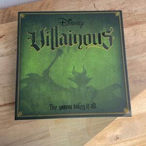 Disney Villainous Game in Green and Black